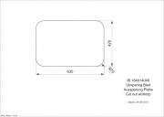 Reginox IB 1840 + 4040, Flachrand / flchenbndig, B18I1LLU08GDS