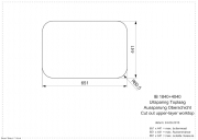 Reginox IB 1840 + 4040, Flachrand / flchenbndig, B18I1LLU08GDS