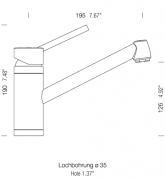 Schock Pila Festauslauf Chrom Hochdruck, 541.000 CHR