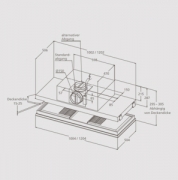 homeier Samun HDH 120 SA-W, Deckenlfter wei, Abluft, 120 cm, 1405012, Mit 5 Jahren Garantie