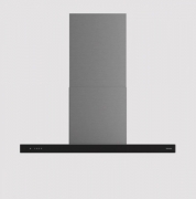 homeier Vento HIH 90 VE-S, Inselhaube schwarz, Umluft, 90 cm, 1401001, Mit 5 Jahren Garantie