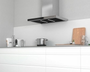 homeier Vento HWH 90 VE-S, Wandhaube schwarz, Umluft, 90 cm, 1403001, Mit 5 Jahren Garantie