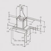 homeier Marin HEH 60 MA, Einbauhaube, Umluft, 60 cm, 1404001, Mit 5 Jahren Garantie