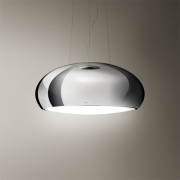 Elica Seashell WH/F/80 Inselhaube perlweiss, PRF0024262A. Mit 5 Jahren Garantie!