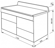SMEG TR4110 XD Kochzentrum, Gaskochfeld, Edelstahl, 110 cm, EEK: A, mit 5 Jahren Garantie!