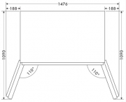 SMEG TR4110 XD Kochzentrum, Gaskochfeld, Edelstahl, 110 cm, EEK: A, mit 5 Jahren Garantie!
