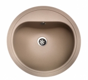 Reginox Atlantis, Regi-Color, farbiger Edelstahlwaschtisch mit granithnlicher Oberflche, Farbe sand, Sahara Sand, B3038LZA02NDS