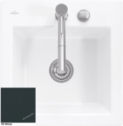 Villeroy & Boch Subway 50 S, Farbe S5 Ebony, Premiumline