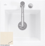 Villeroy & Boch Subway 50 S flat, Farbe KR Crema, Classicline