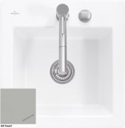 Villeroy & Boch Subway 50 S flat, Farbe KD Fossil, Classicline