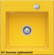 Villeroy & Boch Subway 50 S flat, Farbe 07 Sunrise, Premiumline