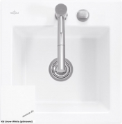 Villeroy & Boch Subway 50 S flat, Farbe KG Snow white, Premiumline