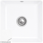 Villeroy & Boch Subway 50 SU, Farbe R1 Weiss alpin, Classicline