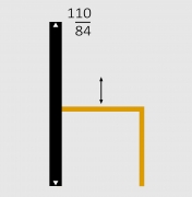 Naber Tablon May, Hocker in 10 Farbvarianten erhltlich, Gestell chrom