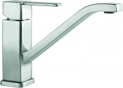 Villeroy & Boch Armatur Cosi, Edelstahl massiv poliert, Festauslauf, 926300LE