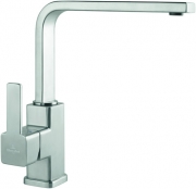 Villeroy & Boch Armatur Cosi Sky, Edelstahl massiv poliert, Festauslauf, 926400LE