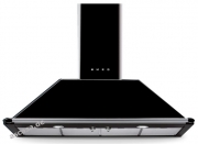 Smeg KT110 BLE Dekor-Kaminwandhaube, Schwarz, 110 cm, Energieeffizienzklasse A, mit 5 Jahren Garantie!