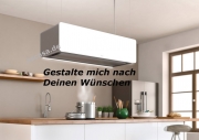 berbel Deckenlifthaube Skyline 2 BDL 95 SK RAL mit Liftfunktion, Edelstahl Deckenplatte, LED Kochfeldbeleuchtung und Effektbeleuchtung, mit 5 Jahren Garantie