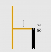 Naber Tablon Stino, Hocker in 10 Farbvarianten erhltlich, Gestell chrom