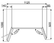 SMEG TR93 PD Kochzentrum, Gaskochfeld, Creme, 90 cm, EEK: A/B, mit 5 Jahren Garantie!