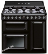 SMEG TR93 PD Kochzentrum, Gaskochfeld, Creme, 90 cm, EEK: A/B, mit 5 Jahren Garantie!