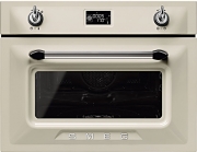 SMEG SF4920VCN1 Nostalgie Kompakt-Dampfbackofen, Schwarz, EEK: A+, mit 5 Jahren Garantie!