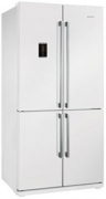 SMEG FQ60BPE Khl-Gefrier-Kombination Side-by-Side, No Frost, Wei, Energieeffizienzklasse A+, mit 5 Jahren Garantie!
