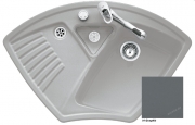 Villeroy & Boch Arena Eck, Farbe i4 Graphit, Classicline