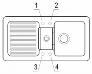 Villeroy & Boch Condor 60, Farbe I2 Cappuccino, Classicline
