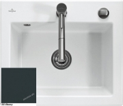 Villeroy & Boch Subway 60 S, Farbe S5 Ebony, Premiumline
