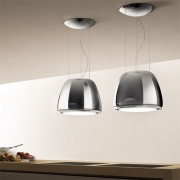 Elica Edith ROCK/F/50 Inselhaube, schwarz matt, PRF0098361