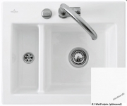 Villeroy & Boch Subway 60 XM flat, Farbe R1 Weiss alpin, Classicline