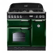 Falcon Classic 90, Range Cooker, Gaskochfeld, 90 cm, Farbe Cranberry, mit 5 Jahren Garantie!