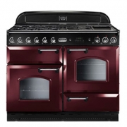 Falcon Classic 100, Range Cooker, Gaskochfeld, 100 cm, Farbe Gloss Black, mit 5 Jahren Garantie!