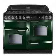 Falcon Classic 100, Range Cooker, Gaskochfeld, 100 cm, Farbe Gloss Black, mit 5 Jahren Garantie!