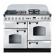 Falcon Classic 100, Range Cooker, Gaskochfeld, 100 cm, Farbe Gloss Black, mit 5 Jahren Garantie!