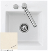 Villeroy & Boch Subway 45 XS flat, Farbe KR Crema, Classicline