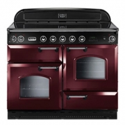 Falcon Classic 110, Range Cooker, Induktionskochfeld, 110 cm, Farbe Cranberry, mit 5 Jahren Garantie!