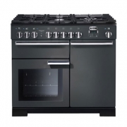 Falcon Professional Deluxe 100, Range Cooker, Gaskochfeld, 100 cm, Farbe Cranberry, mit 5 Jahren Garantie!