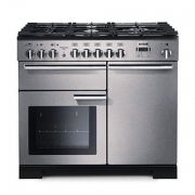 Falcon Professional Deluxe 100, Range Cooker, Gaskochfeld, 100 cm, Farbe Cranberry, mit 5 Jahren Garantie!