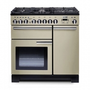 Falcon Professional Deluxe 90, Range Cooker, Gaskochfeld, 90 cm, Farbe Cranberry, mit 5 Jahren Garantie!