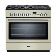 Falcon Professional+ FX 90, Range Cooker, Gaskochfeld, 90 cm, Farbe Cranberry, mit 5 Jahren Garantie!