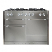 Falcon Mercury 1200, Range Cooker, Gaskochfeld, 120 cm, Farbe Stainless Steel, mit 5 Jahren Garantie!