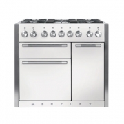 Falcon Mercury 1000, Range Cooker, Gaskochfeld, 100 cm, Farbe Stainless Steel, mit 5 Jahren Garantie!
