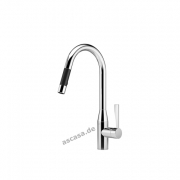 Dornbracht Sync Pull-Down Einhebelmischer mit Brausefunktion, Hochdruck, Chrom, 33870895-00