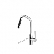 Dornbracht Sync Pull-Down Einhebelmischer mit Brausefunktion, Hochdruck, Chrom, 33875895-00