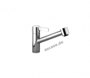 Dornbracht Eno Pull-Out Einhebelmischer mit Brausefunktion, Hochdruck, Chrom, 33870760-00