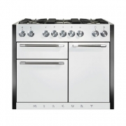 Falcon Mercury 1082, Range Cooker, Gaskochfeld, 110 cm, Farbe Matt / Gloss Black, mit 5 Jahren Garantie!