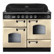 Falcon Classic 110, Range Cooker, Induktionskochfeld, 110 cm, Farbe Gloss Black, mit 5 Jahren Garantie!