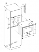 Gaggenau BS 451 110, Dampfbackofen Serie 400, Bedienung oben, Linksanschlag. Mit 5 Jahren Garantie!